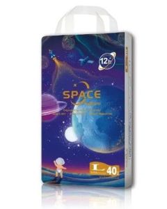 Space Diaper 40pcs