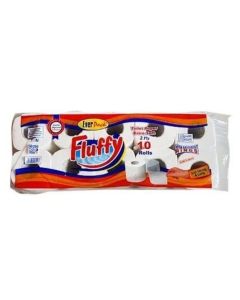 Fluffy Toilet Roll 10pcs