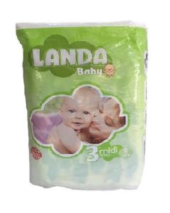 Landa Baby Diapers 80pcs